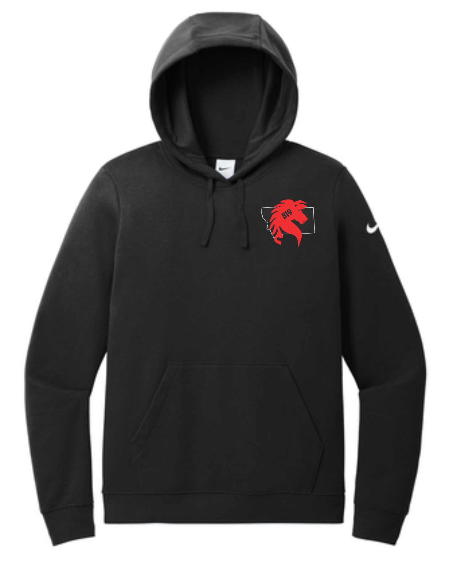 Nike Club Fleece Women's Hoodie - Demo & Quarry NKFD9889