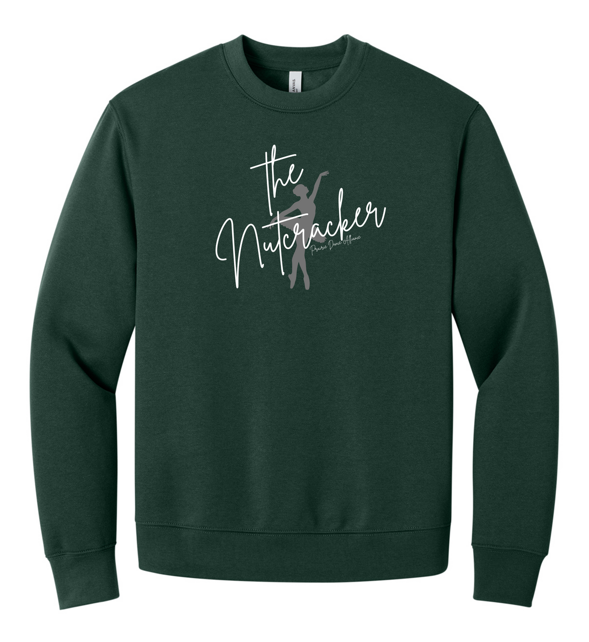 The Nutcracker With Dancer-Crew Neck Sweatshirt