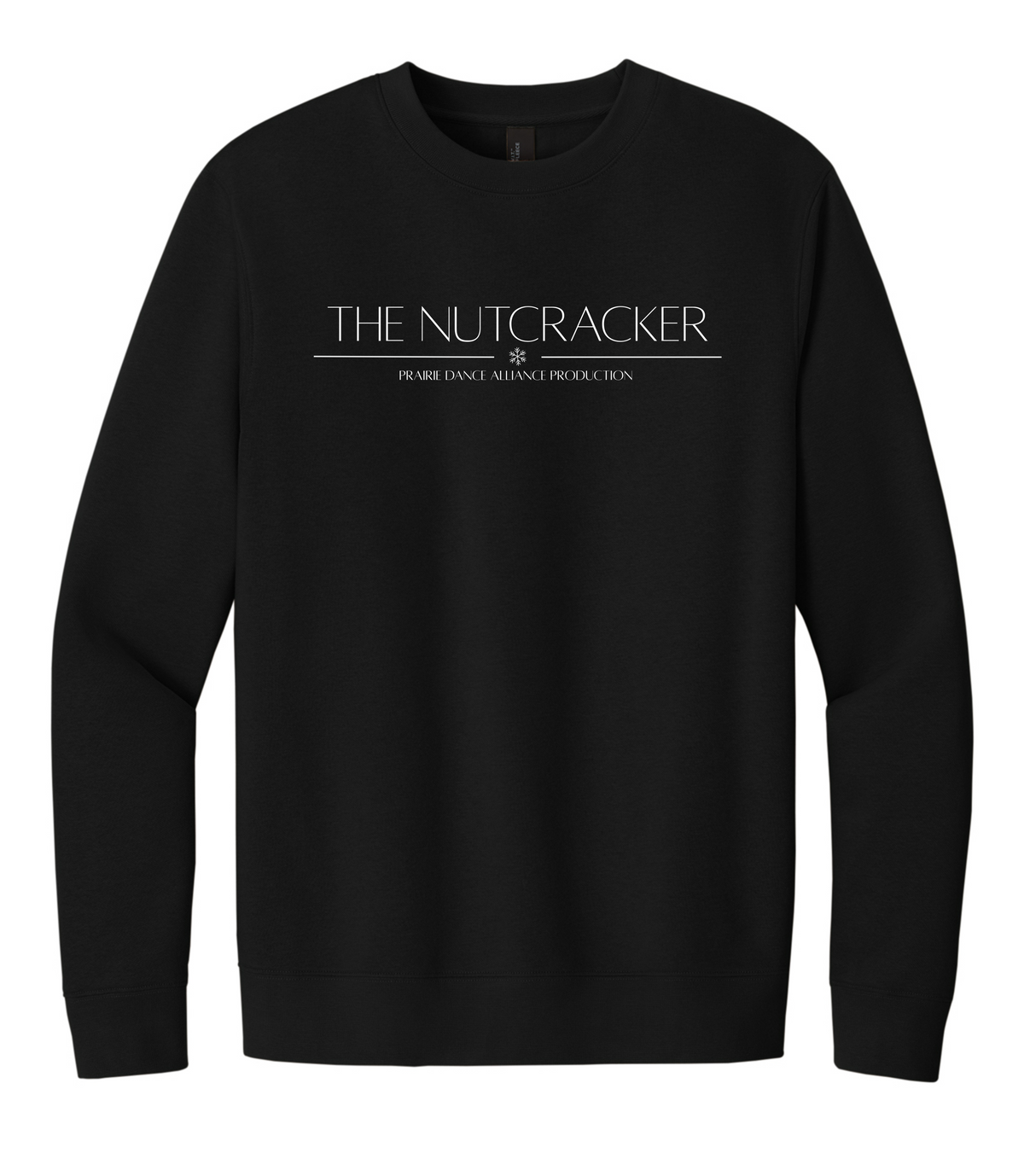 The Nutcracker With Snowflake-Crew Neck Sweatshirt