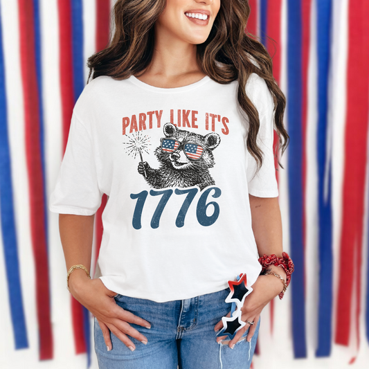 Party Like It's 1776 Raccoon