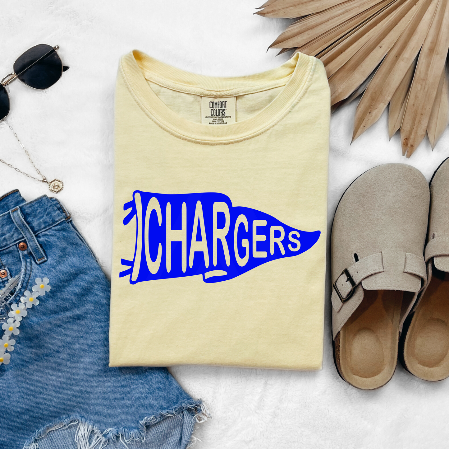 Pennant Mascot- Chargers