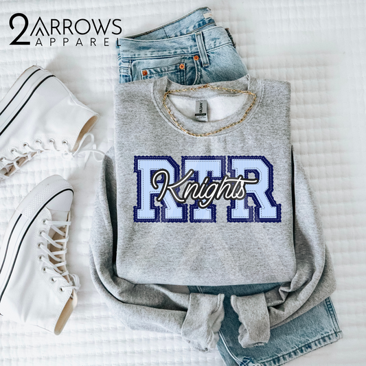 Prepster Mascot Sweatshirt- RTR Knights