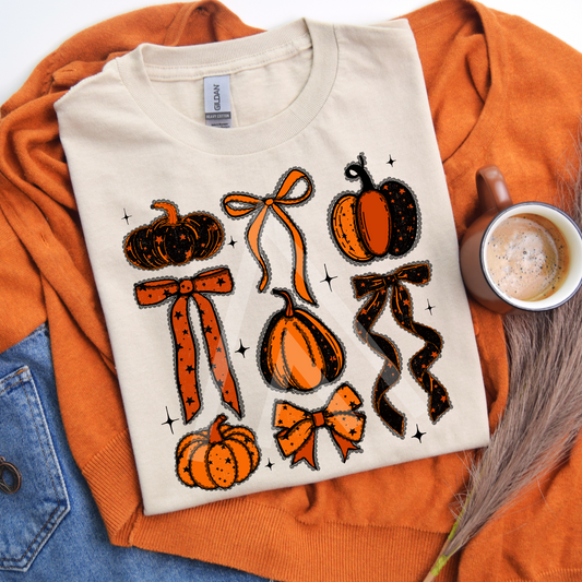 Pumpkins and Bows