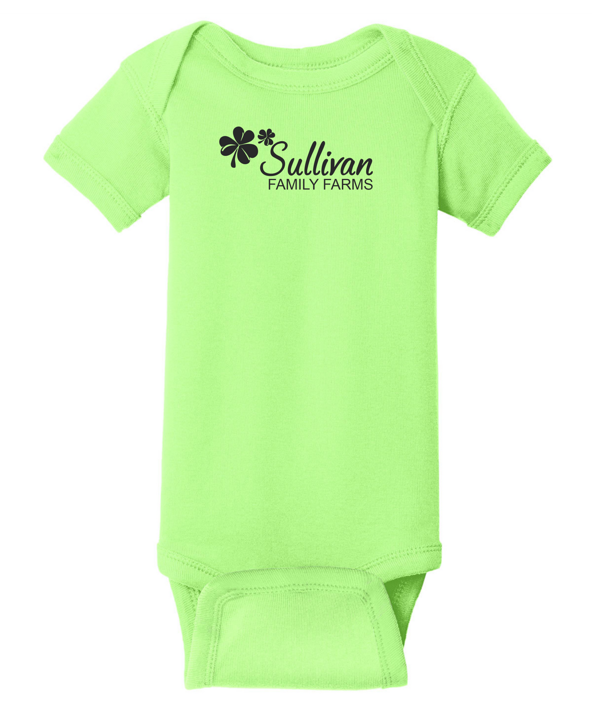 Rabbit Skins™ Infant Short Sleeve Baby Rib Bodysuit RS4400