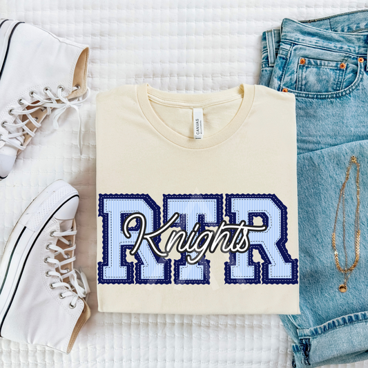 Prepster Mascot Tee- RTR Knights