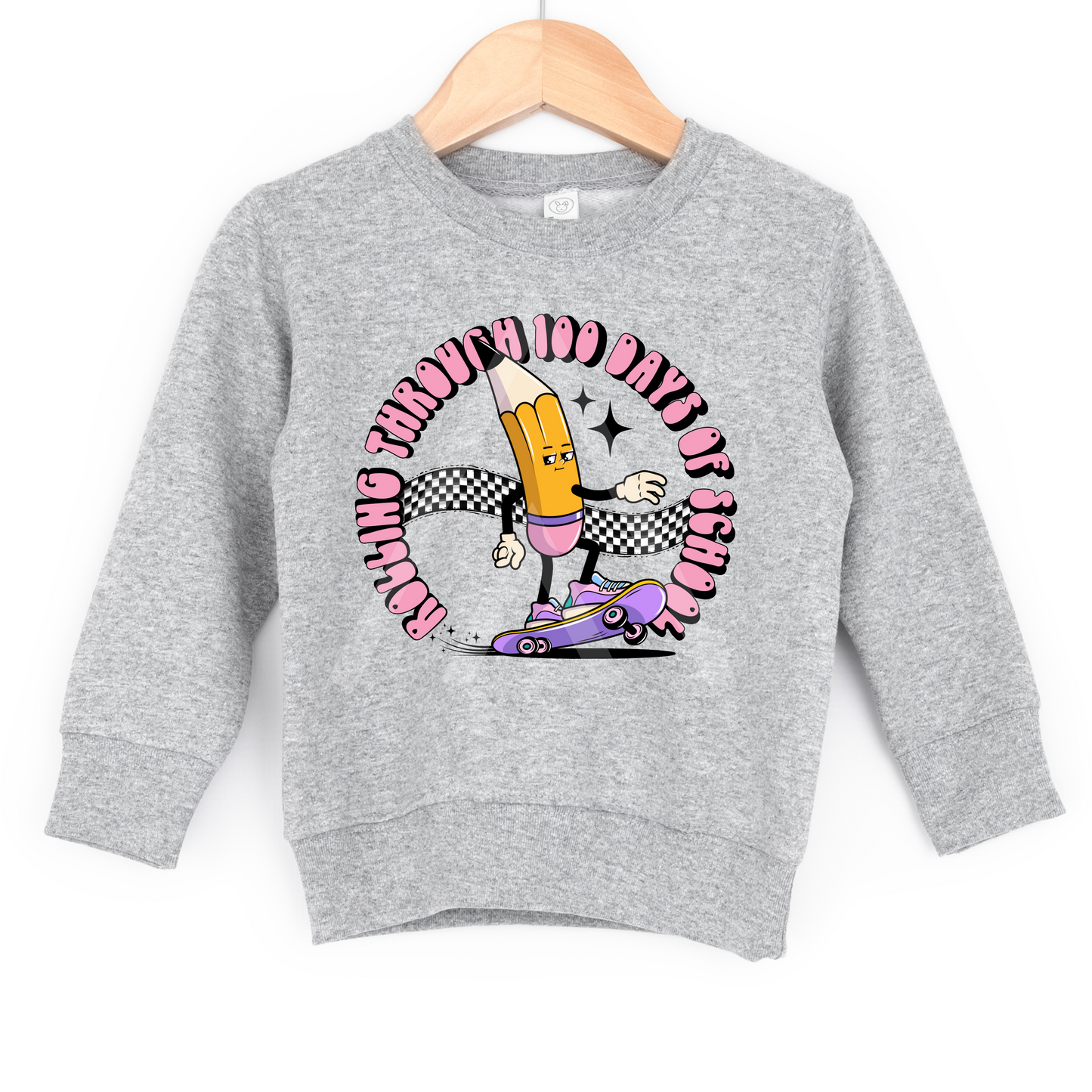 Rolling Through 100 Days Sweatshirt