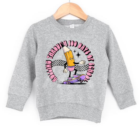 Rolling Through 100 Days Sweatshirt