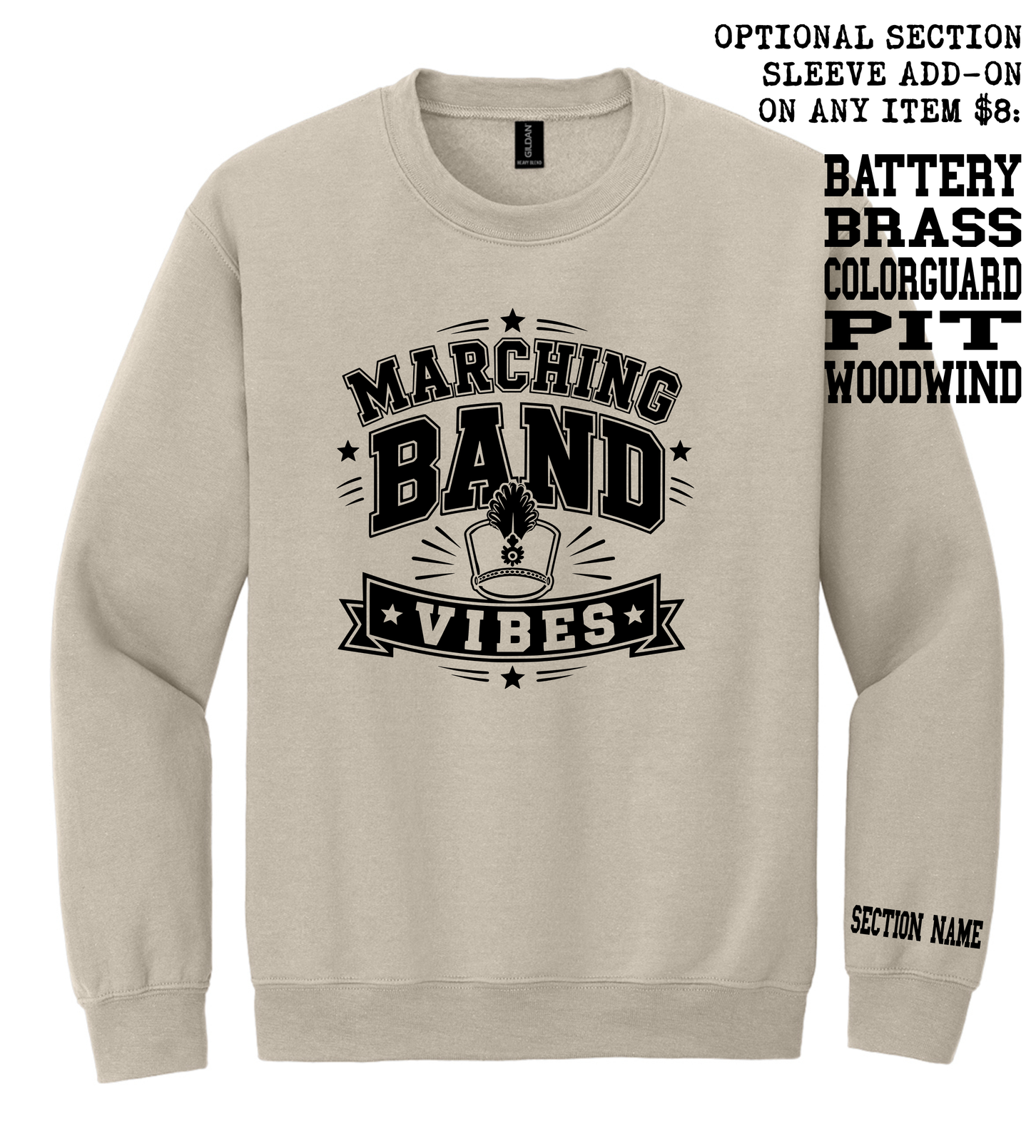 MB Vibes - 18000 Gildan SS Crew