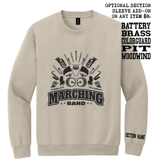 Marching Band POE - 18000 Gildan SS Crew