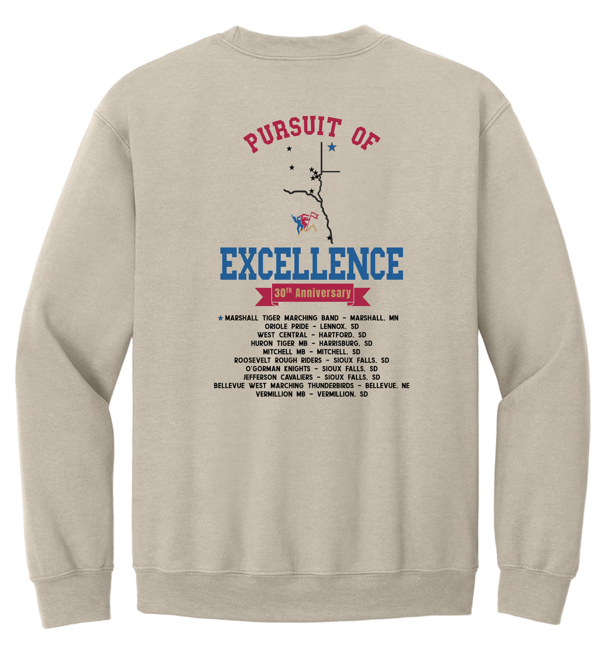 Pursuit of Excellence - 18000 Gildan SS Crew