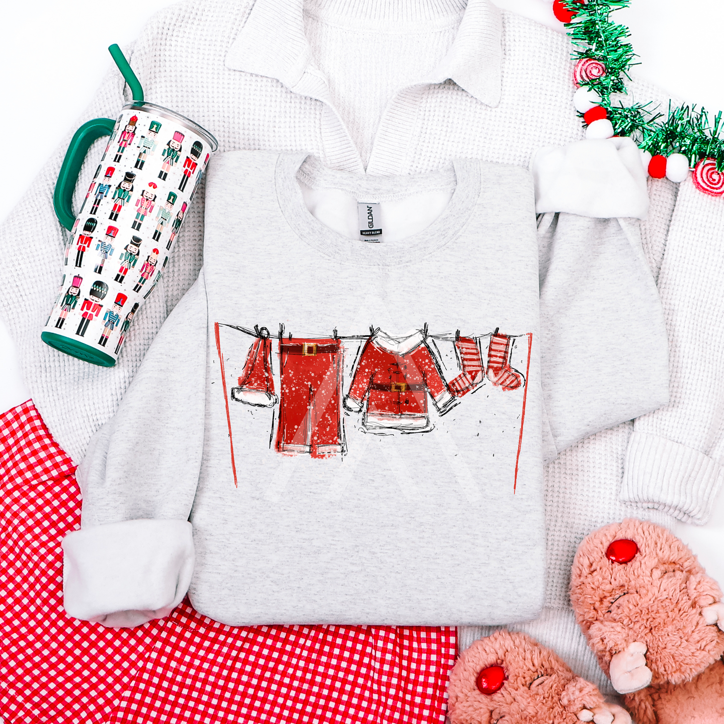 Santa's Clothesline Sweatshirt