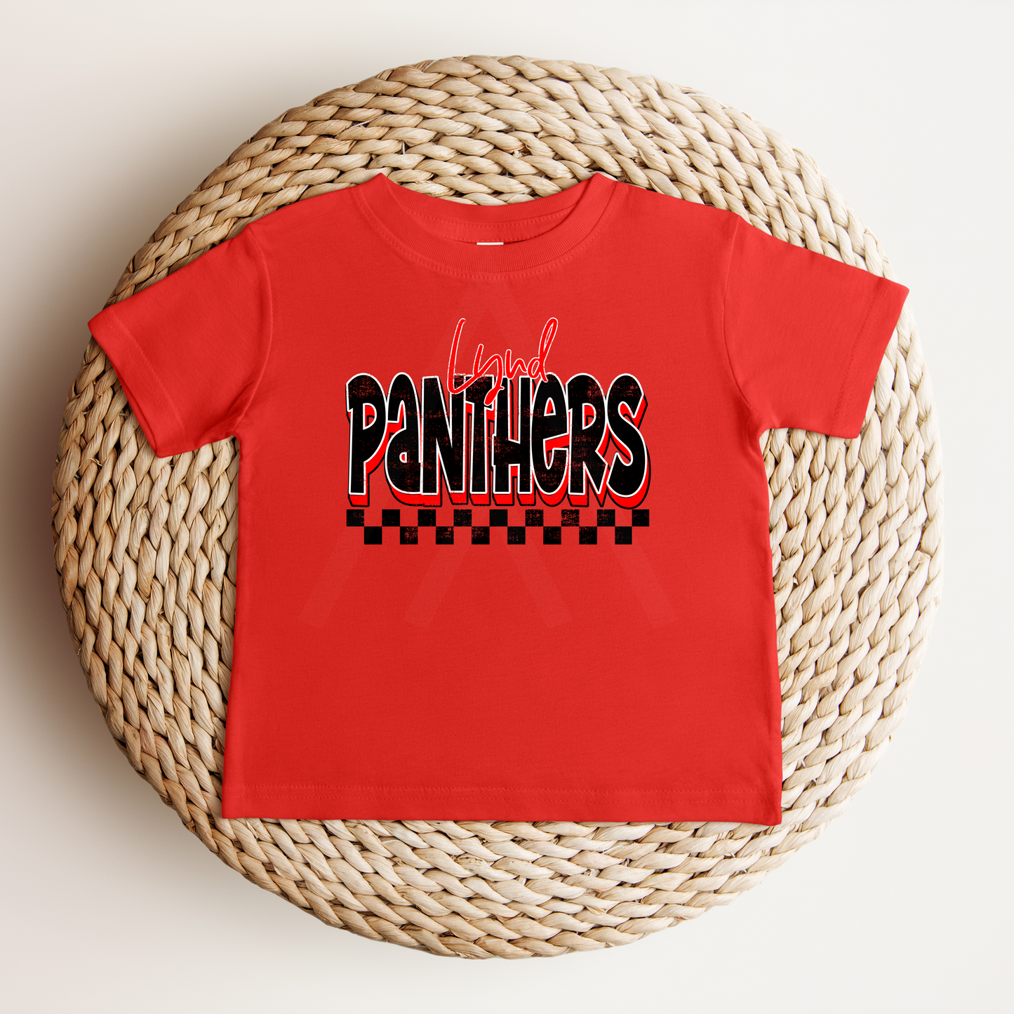 School Spirit Grunge Mascot- Lynd Panthers