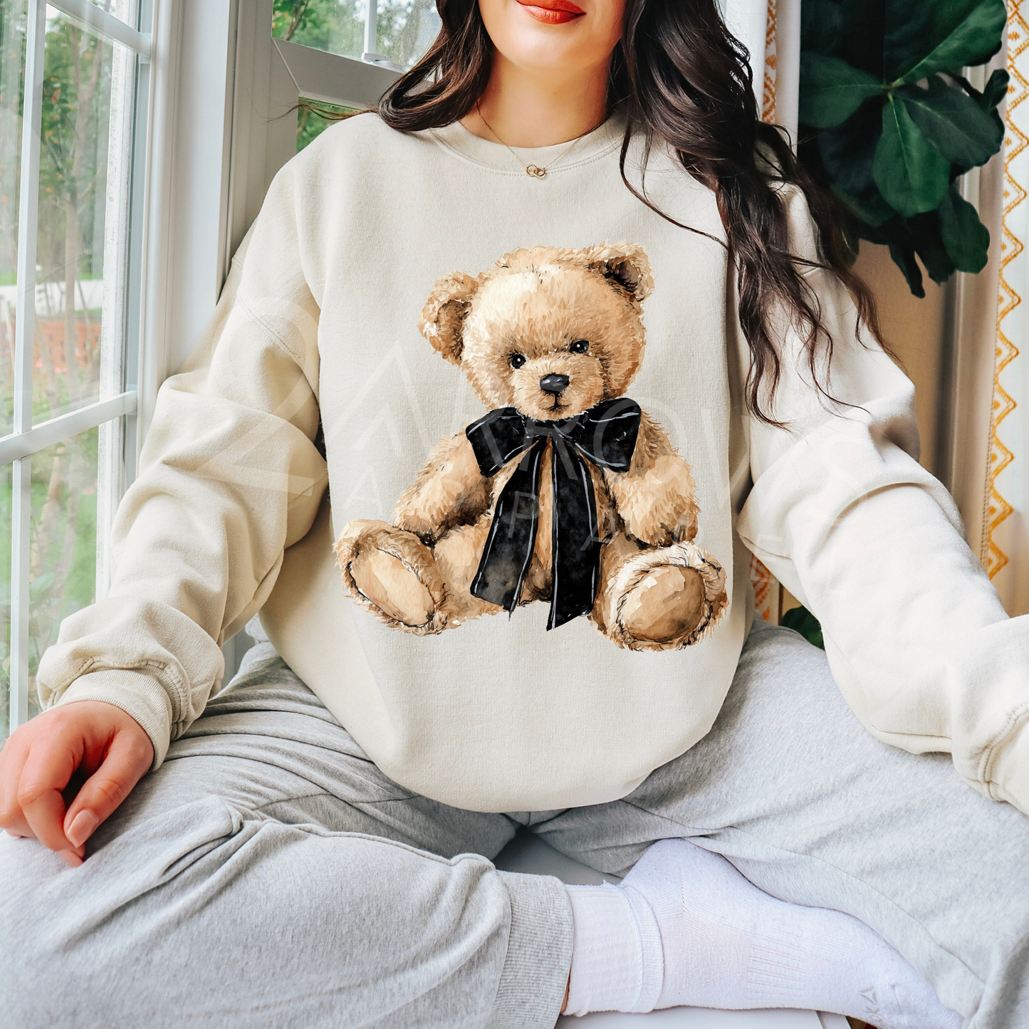 Sophisticated Teddy Bear Sweatshirt
