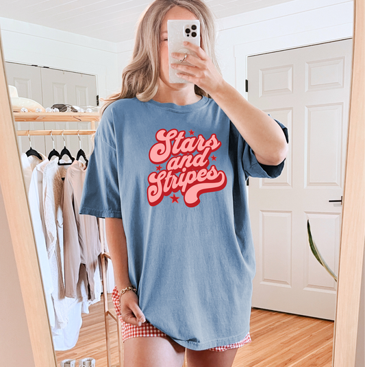 Stars And Stripes Retro