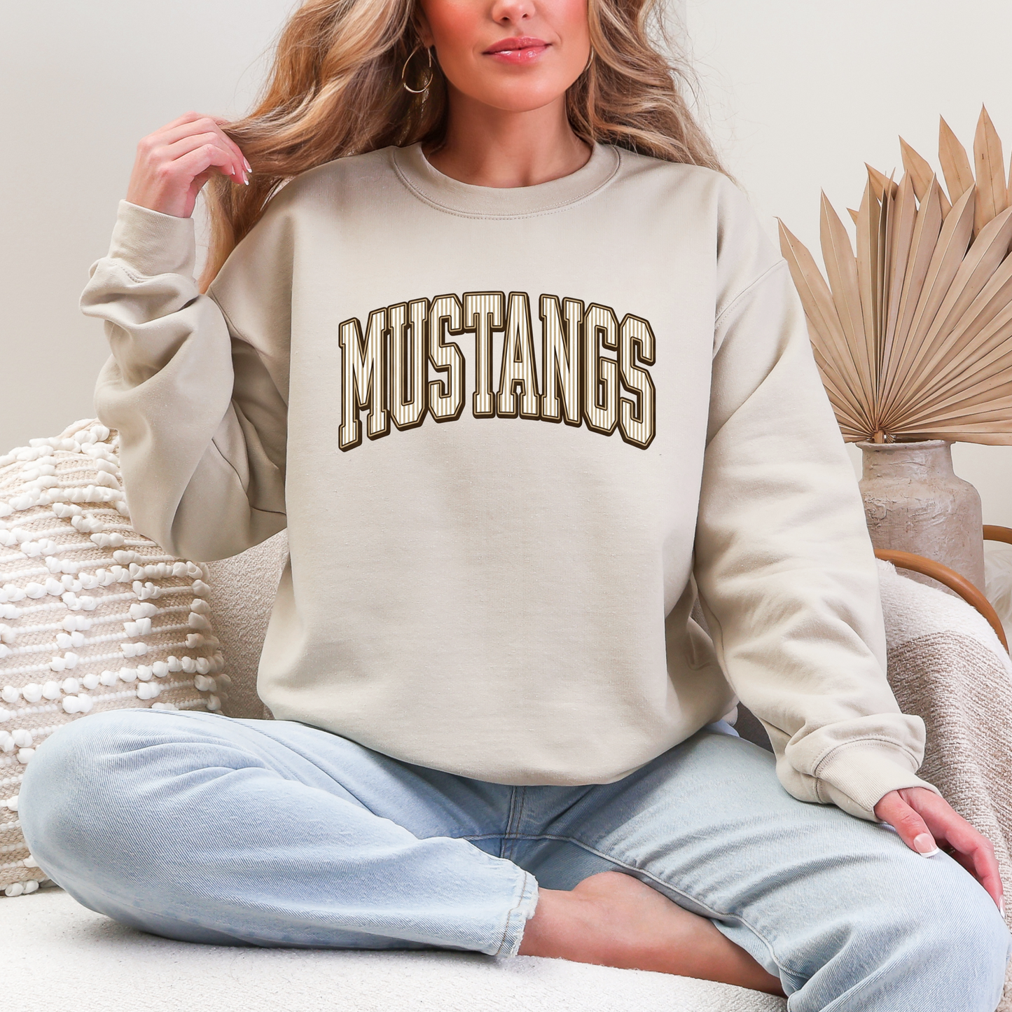 Striped Mustang Sweatshirt