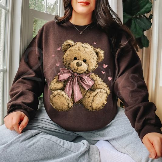 Sweet Teddy Bear Sweatshirt