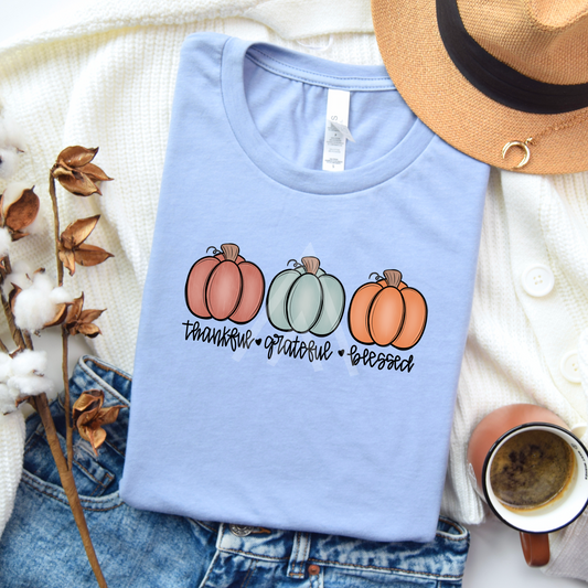Thankful Pumpkin Trio