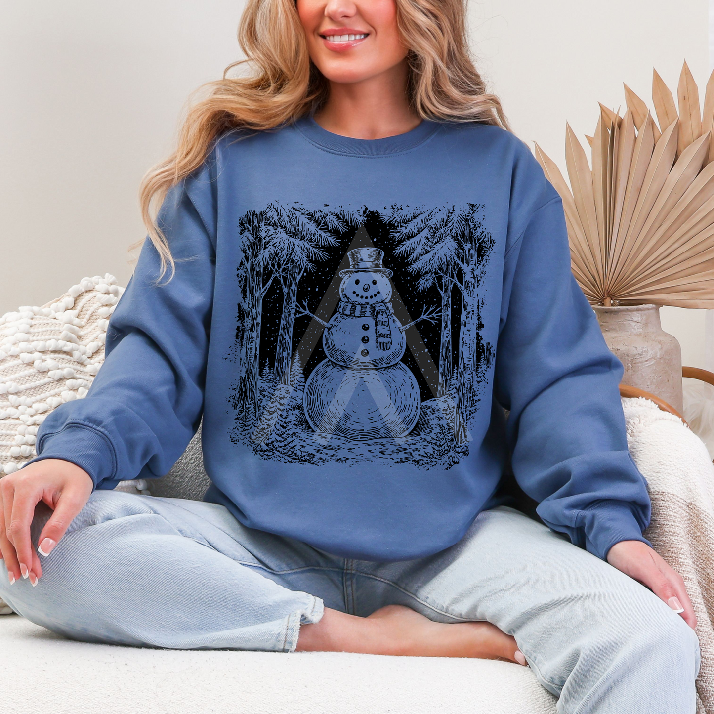 Traditional Snowman Sweatshirt