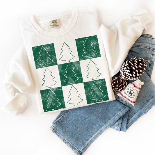 Tree Checker Sweatshirt