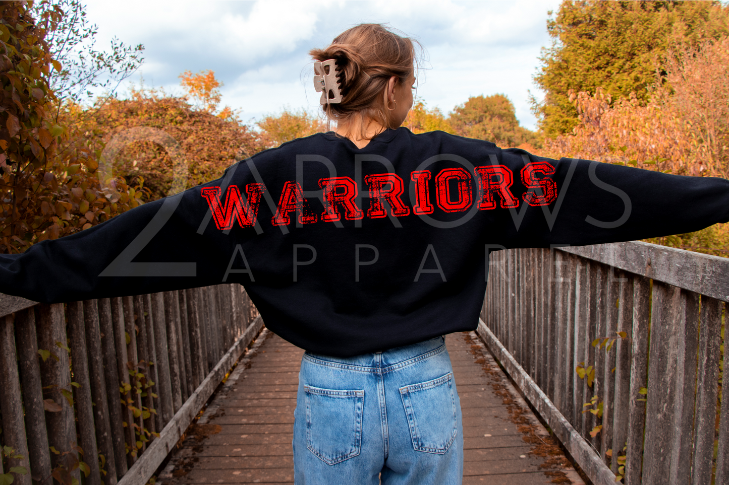 Vintage Bold Warriors Sweatshirt