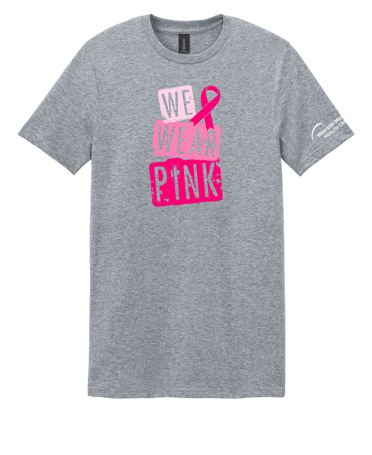 WMH-We Wear Pink Tee-Gildan 64000