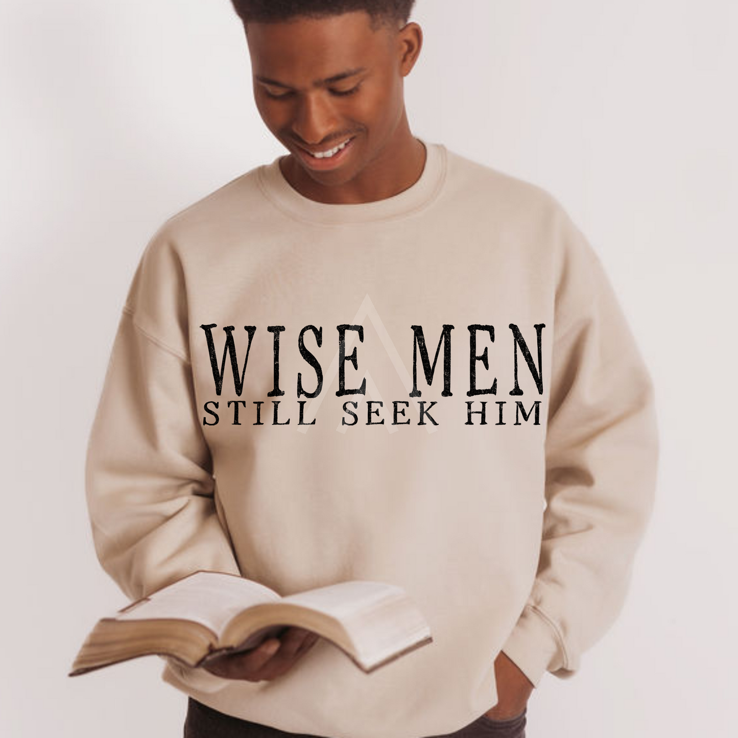 Wise Men Script Sweatshirt