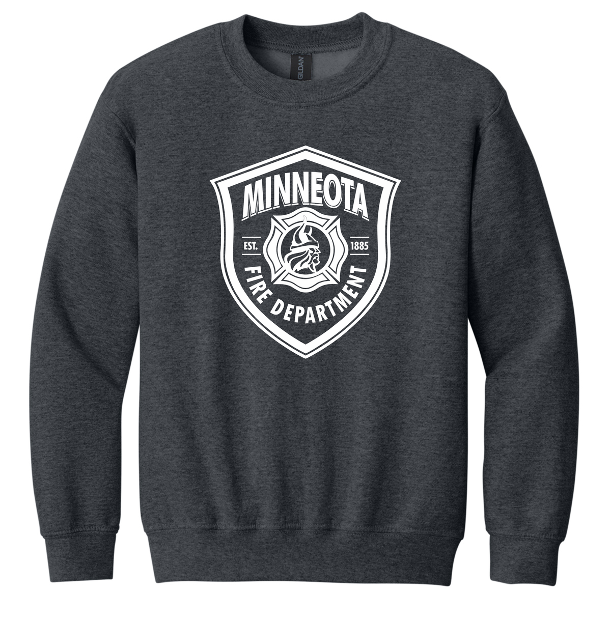 Minneota FD-Gildan Crew Neck Sweatshirt 18000B-YOUTH