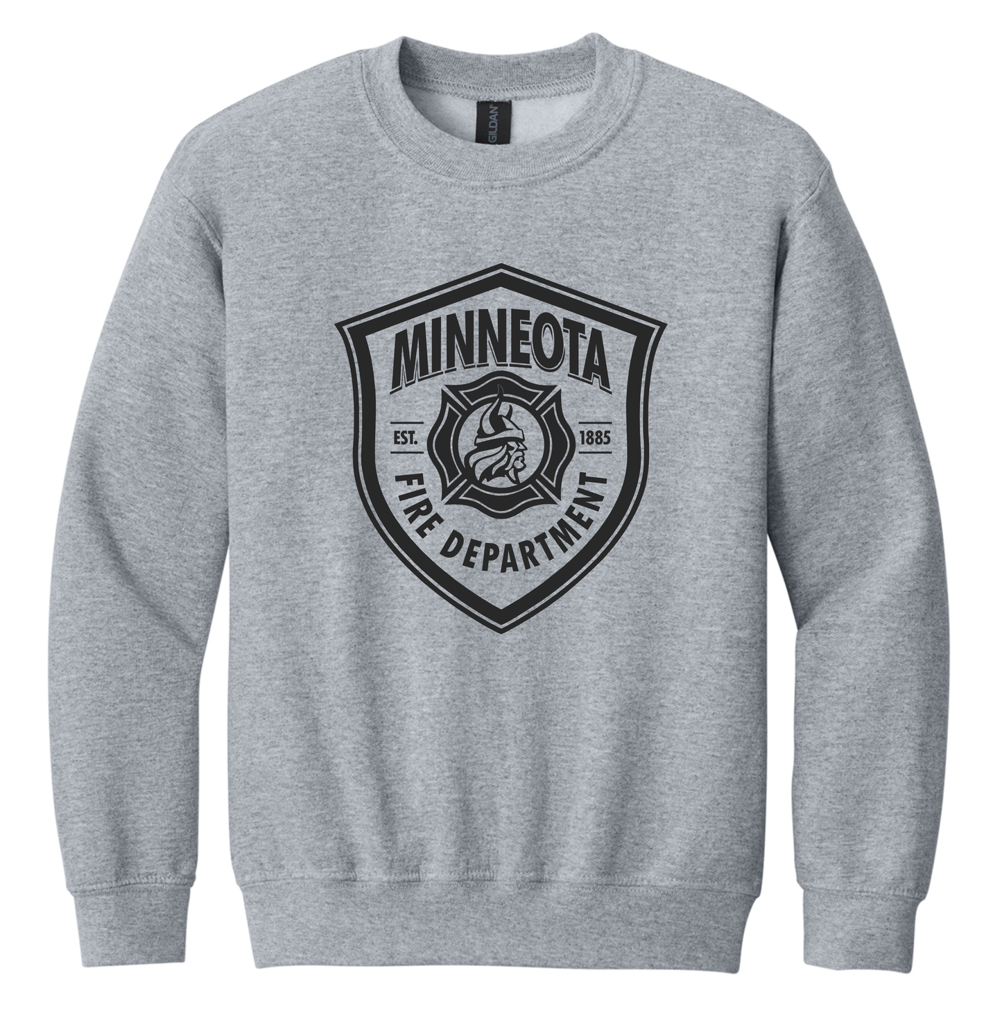 Minneota FD-Gildan Crew Neck Sweatshirt 18000B-YOUTH