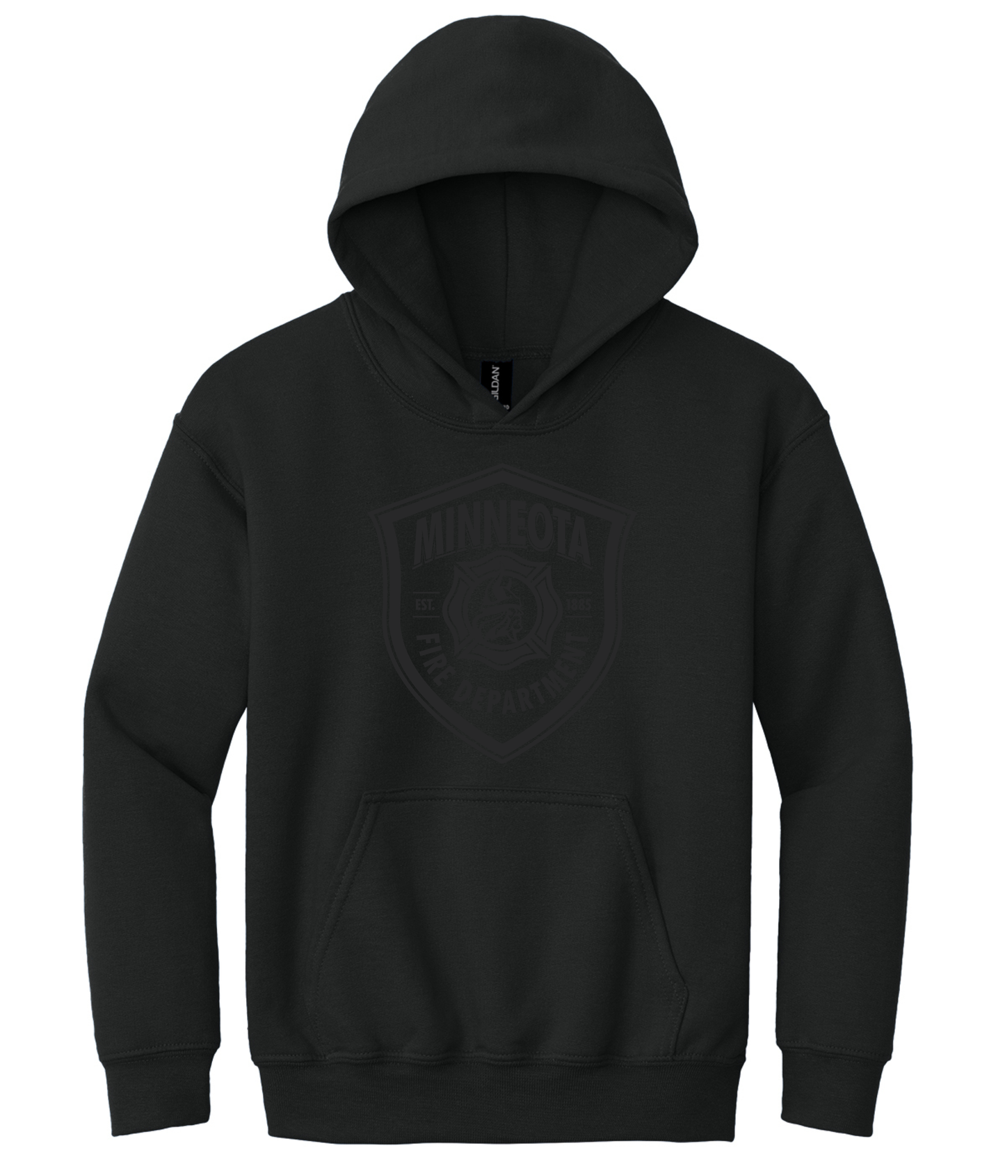 Minneota FD-Gildan Hooded Sweatshirt 18500B-YOUTH