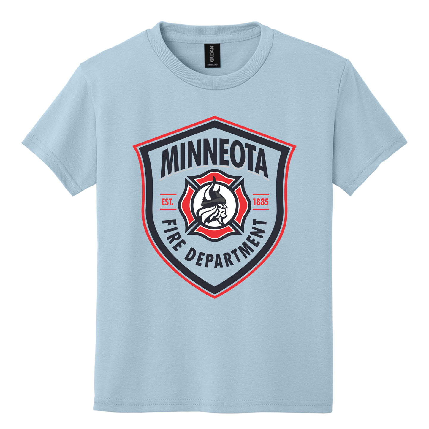 Minneota FD-Gildan Dry Blend Tee 8000B-YOUTH