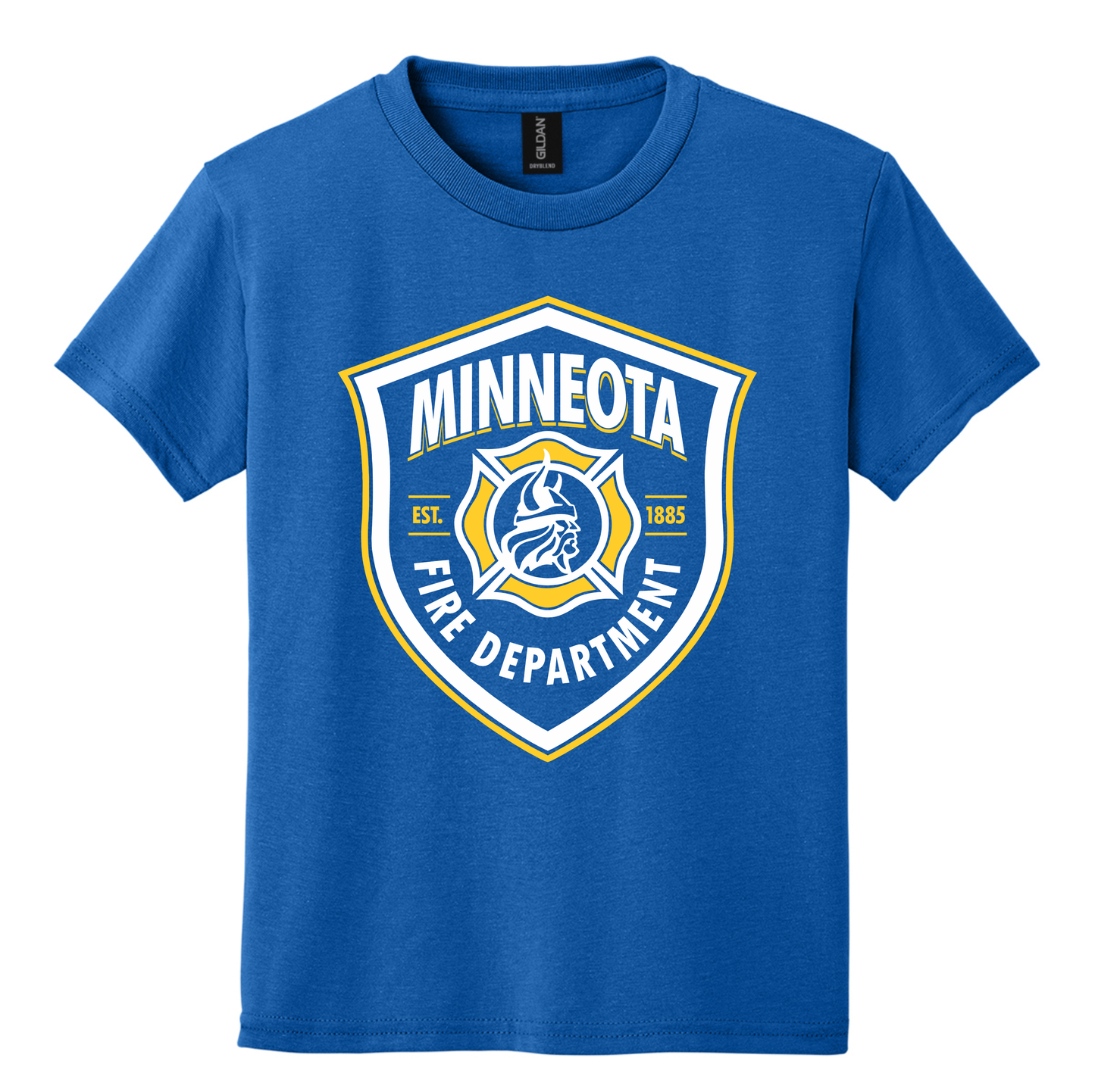 Minneota FD-Gildan Dry Blend Tee 8000B-YOUTH