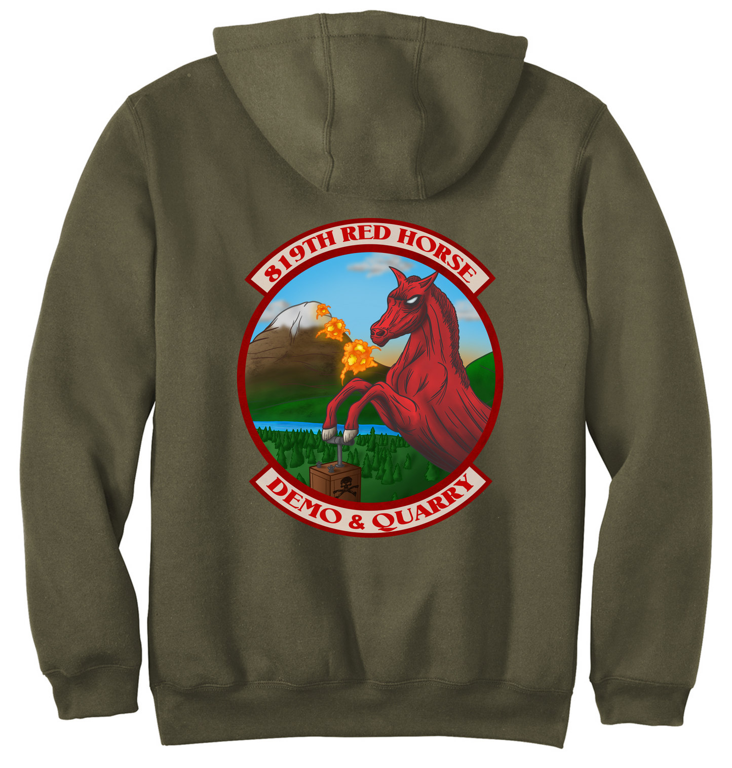 Carhartt Midweight Hooded Sweatshirt - Demo & Quarry CTK121