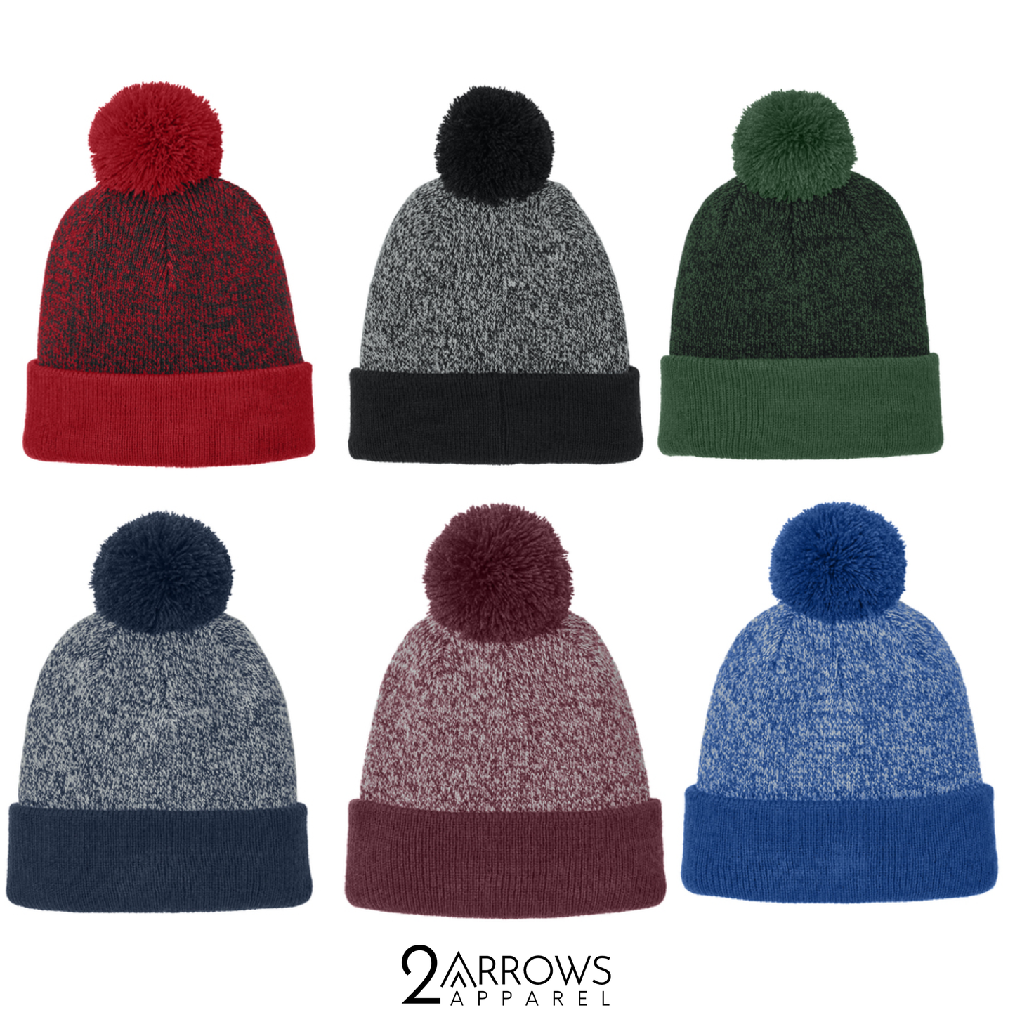 Custom Handwriting Pom Beanie