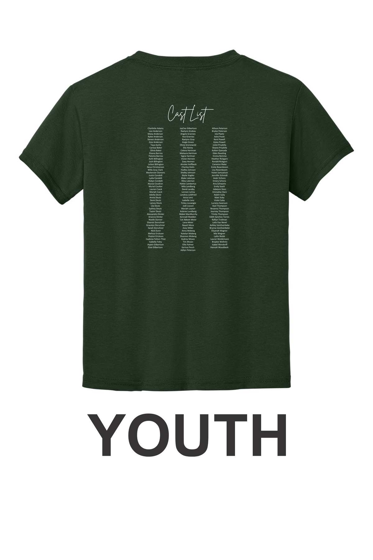 The Nutcracker With Dancer-Tee-8000B-YOUTH