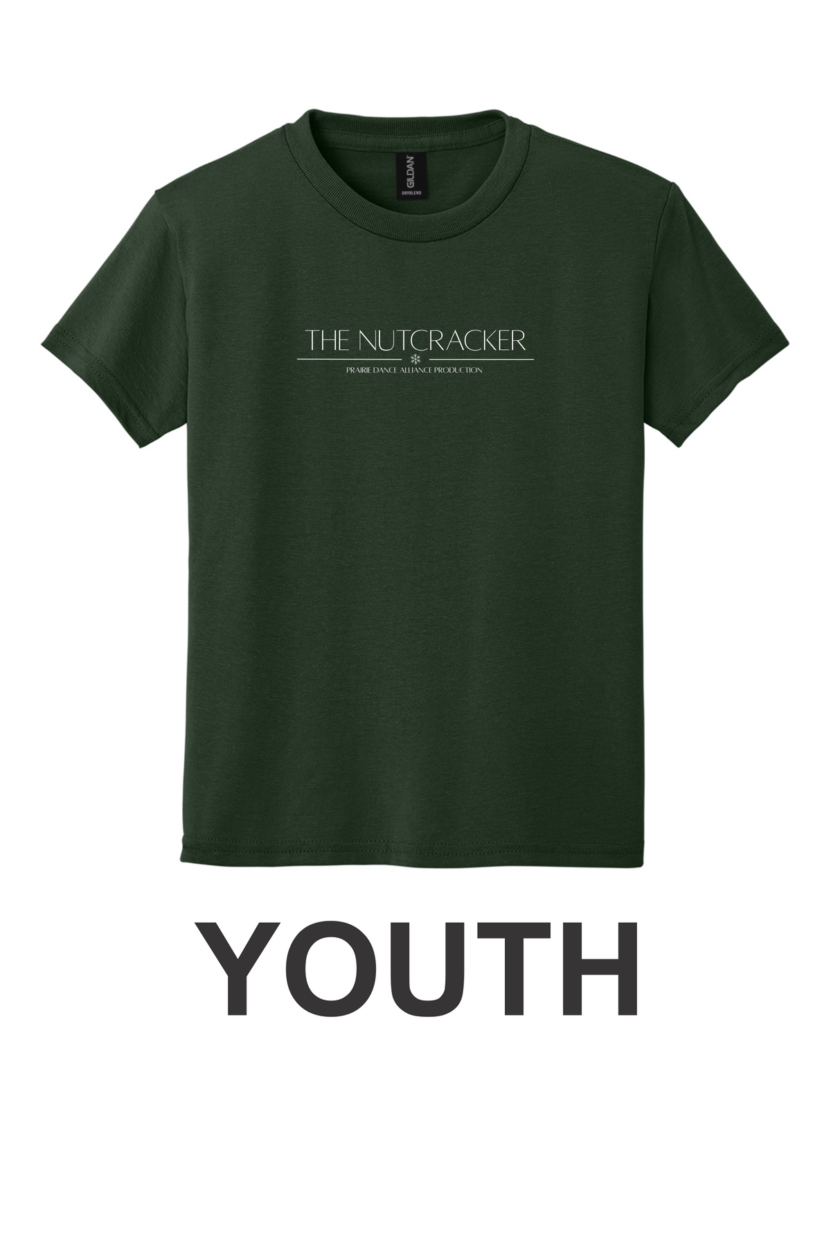 The Nutcracker With Snowflake-Tee8000B-YOUTH